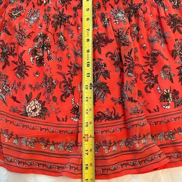 Max Studio Lined Midi Skirt Size Small Eclectic Grandpa  Boho Hippie - Picture 5 of 9
